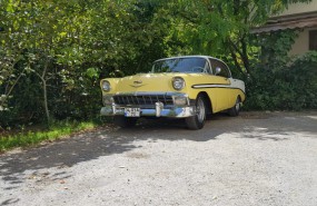 CHEVROLET 1956 SARI – BEYAZ BLEAİR - 7