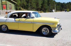 CHEVROLET 1956 SARI – BEYAZ BLEAİR - 5