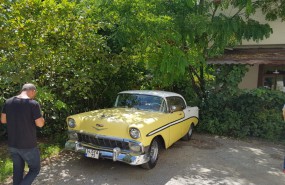 CHEVROLET 1956 SARI – BEYAZ BLEAİR - 6