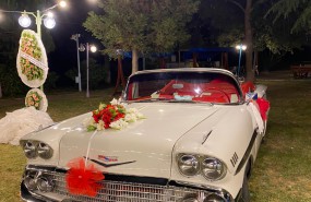 CHEVROLET 1958 ÜSTÜ AÇIK BEYAZ - 2
