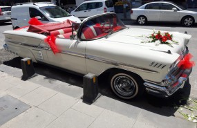 CHEVROLET 1958 ÜSTÜ AÇIK BEYAZ - 8