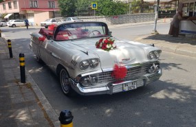 CHEVROLET 1958 ÜSTÜ AÇIK BEYAZ - 5