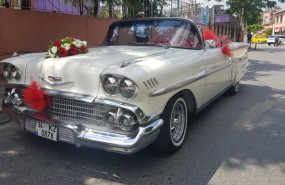 CHEVROLET 1958 ÜSTÜ AÇIK BEYAZ - 3