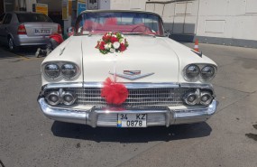CHEVROLET 1958 ÜSTÜ AÇIK BEYAZ - 12